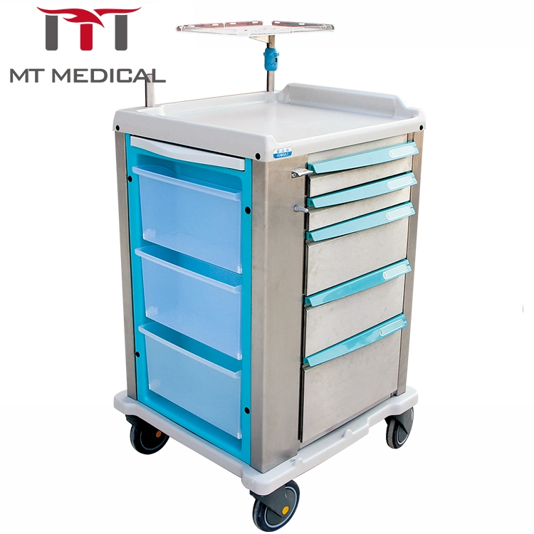 Hospital Equipment Emergencytrolley Medical Injection Trolley