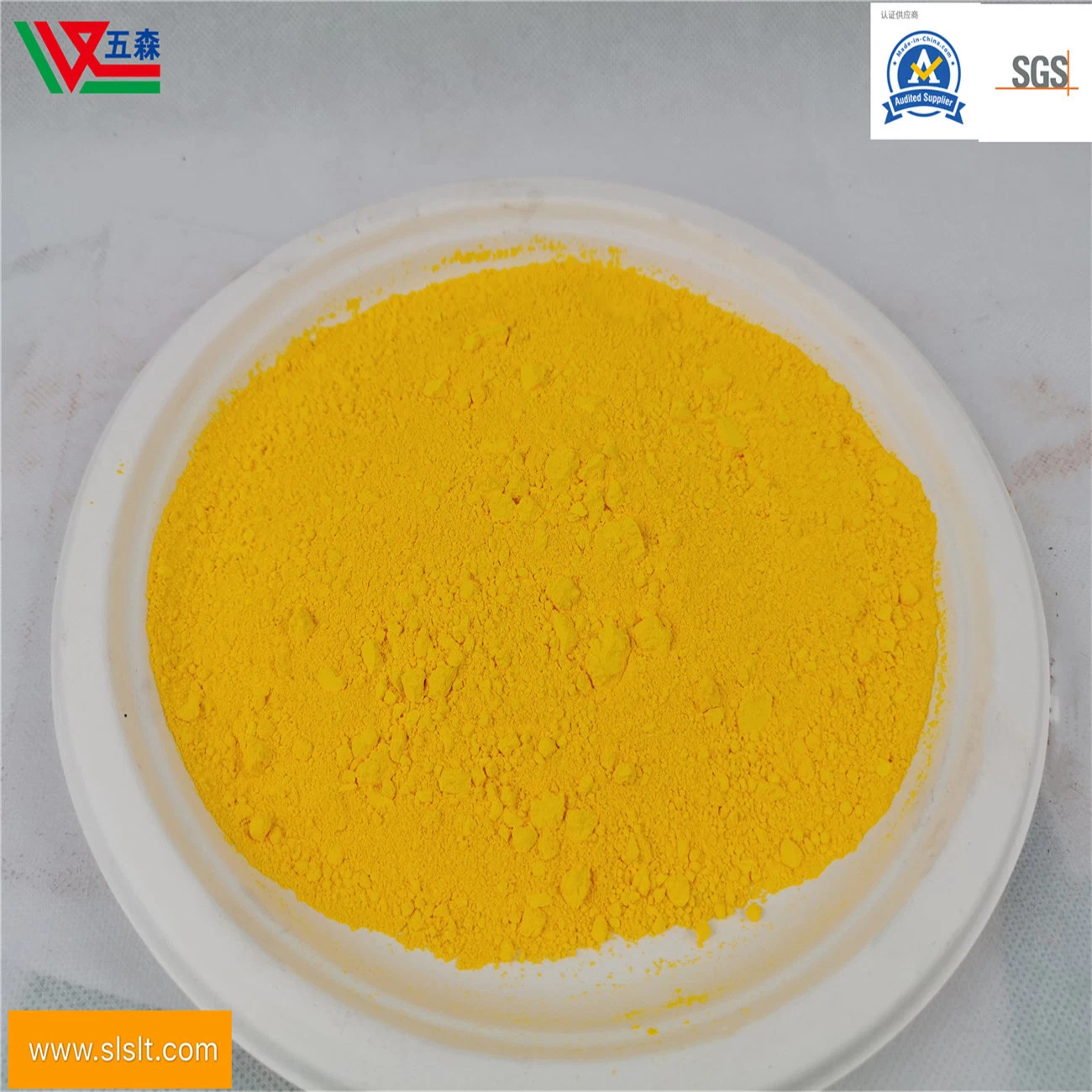 Coating Iron Oxide Yellow Pigment Bm130, High Temperature Resistance 3000 &ordm; C