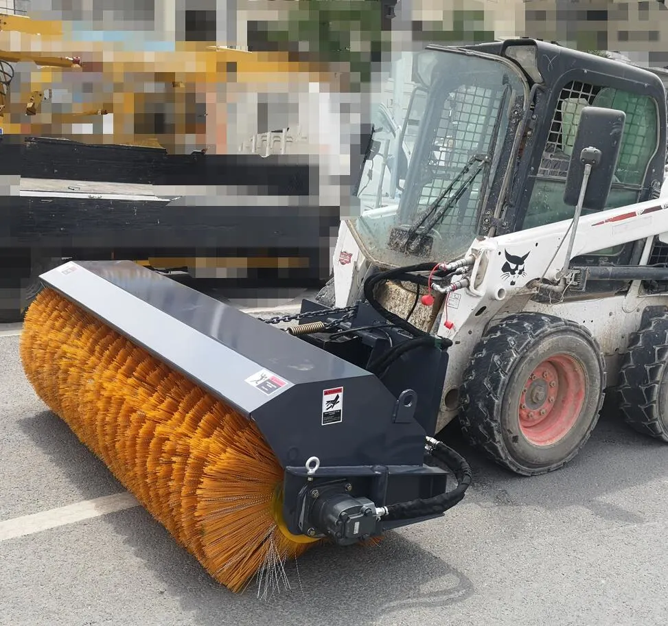 Forklift Angle Broom Angle Sweeper for Sale