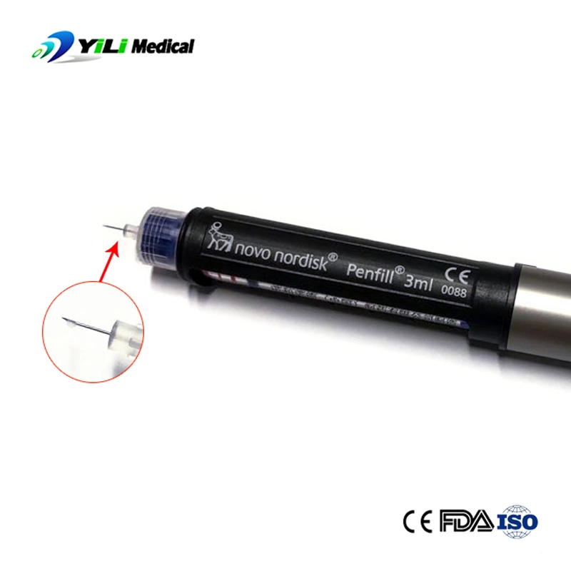 Disposable Syringe Easythru Insulin Pen Needle 29g 30g 31g 32g 33G Supporting