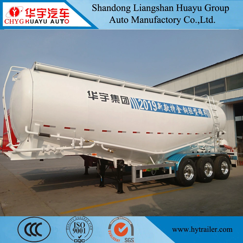 Heavy Load Powder Bulk Cement Tank Semi Tractor Trailer