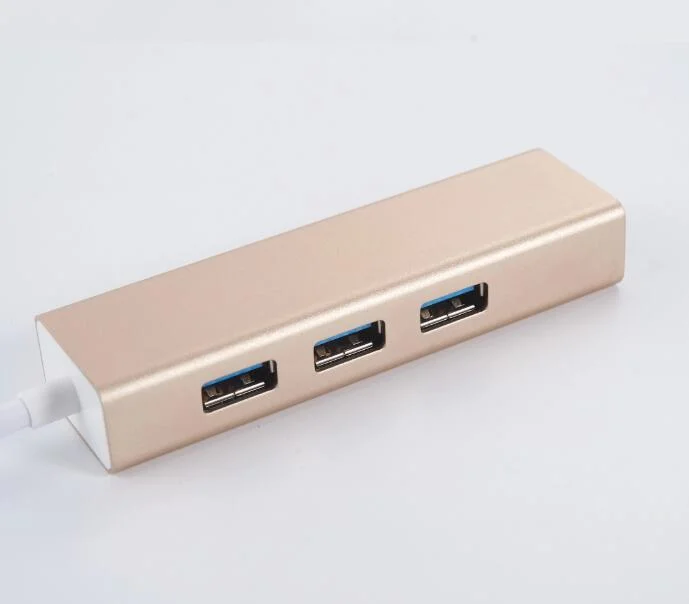 4-in-1 USB-C Thunderbolt to Gigabit Ethernet Adapter