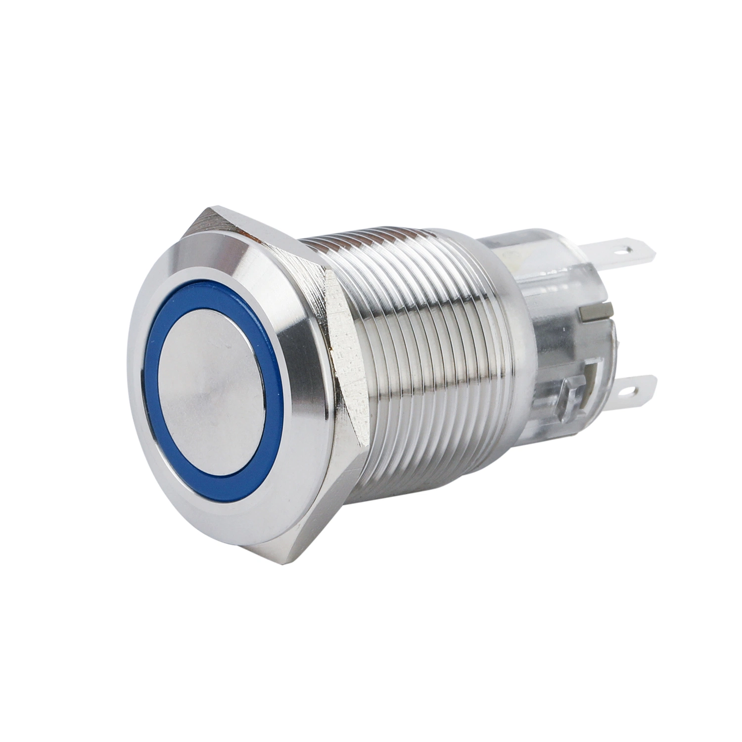 Qn 19mm Metal Illuminated Momentary Latching Push Button Switches