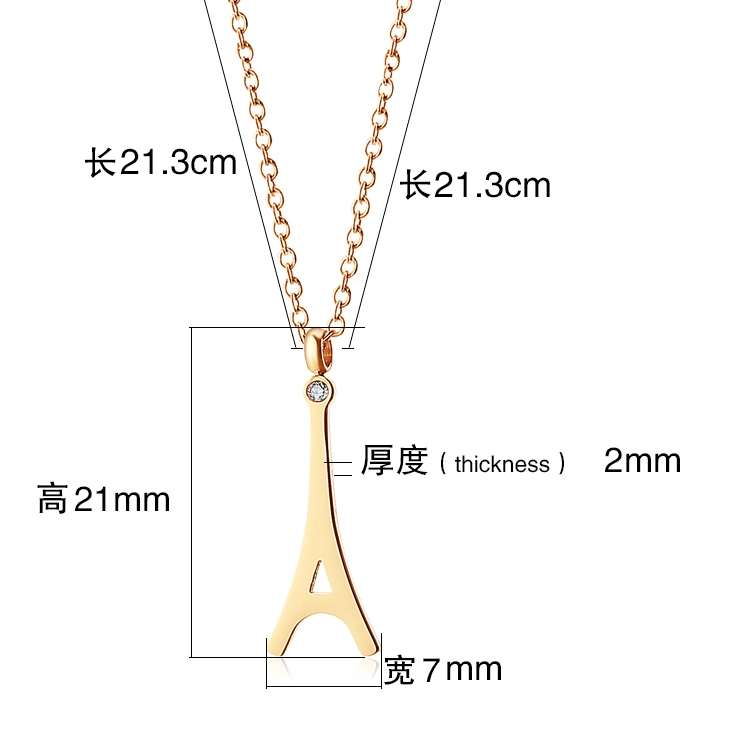 Fashion Accessories Stainless Steel Necklace (hdx1099)