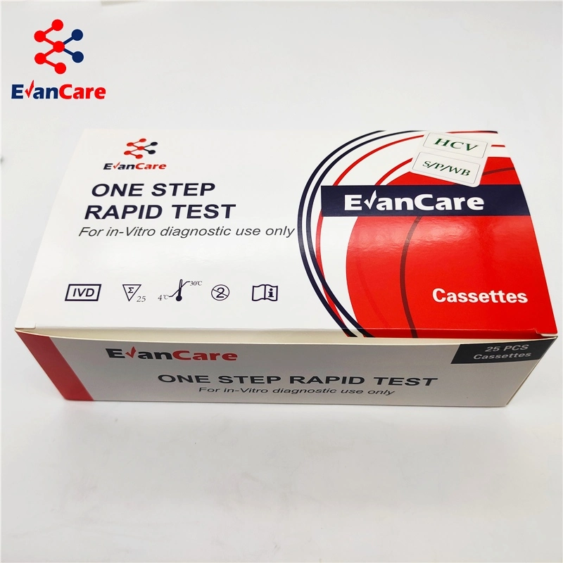 Evancare HCV Heptatitis Blood Serum Test