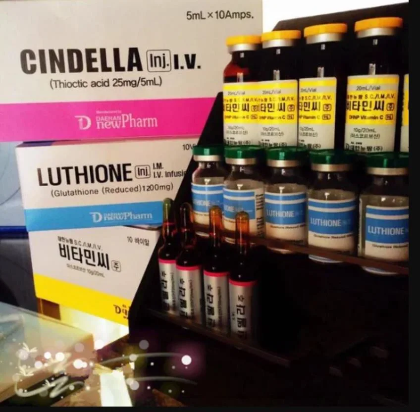 Luthione Vitamin C + Cindella Whitening Injection for Skin