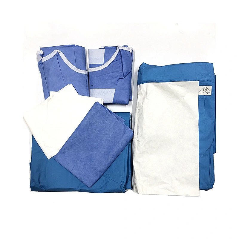 Public Place Professional Medical Disposable Sterilized Surgical Drape Pack