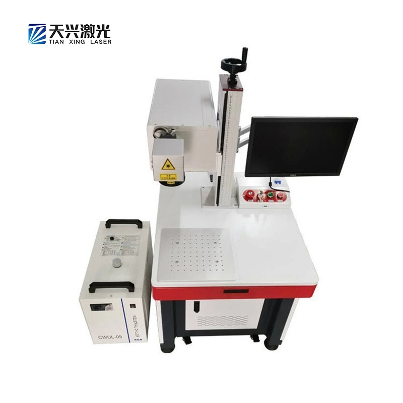 3D Galvanometer Dynamic Focus UV Marking Machine Height and Height Automatic Focus Marking 5W UV Marking Machine