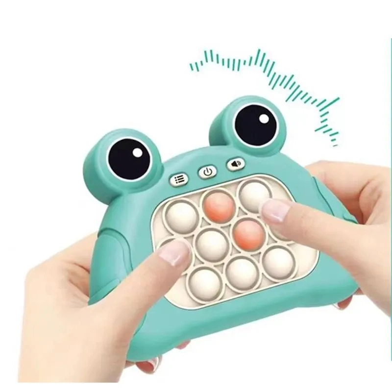 لعبة البوب ضوء سريع لعبة Frog التعليم ألعاب الآلات