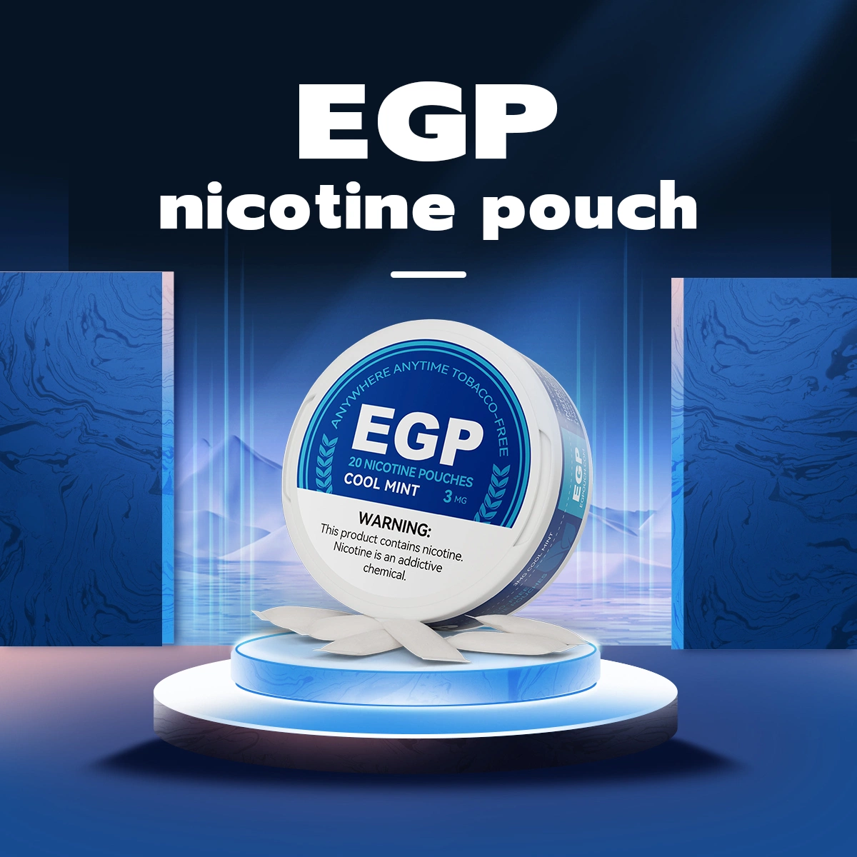 OEM Service Newest Great 3mg 6mg 12mg 22mg Snus Pouches Europe USA Shop Hot-Selling