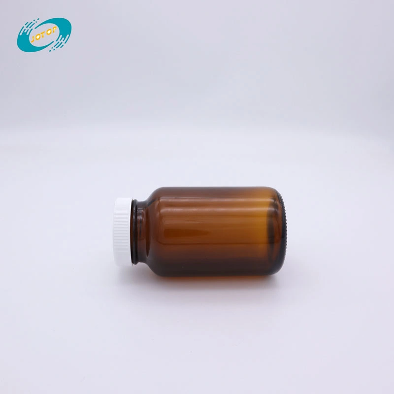 200ml Amber Safety Wide Mouth Pharmaceutical Medical Pill Glass Bottle