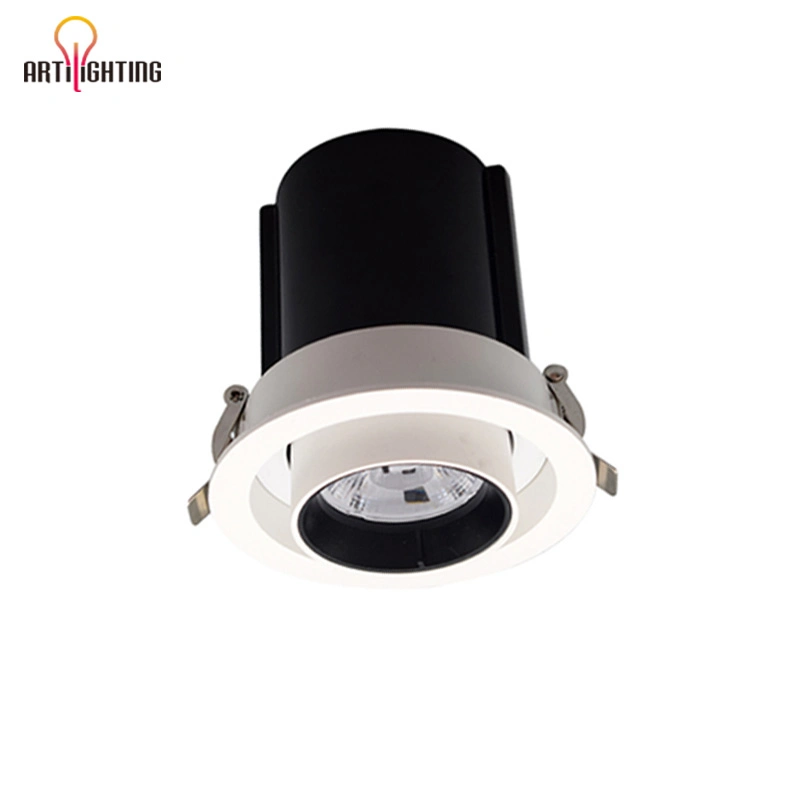 Magasin de vêtements mur de fond LED feux de traction de traction réglable intégré à l'intérieur d'éclairage LED Spotlight avec une puissance élevée 35W COB