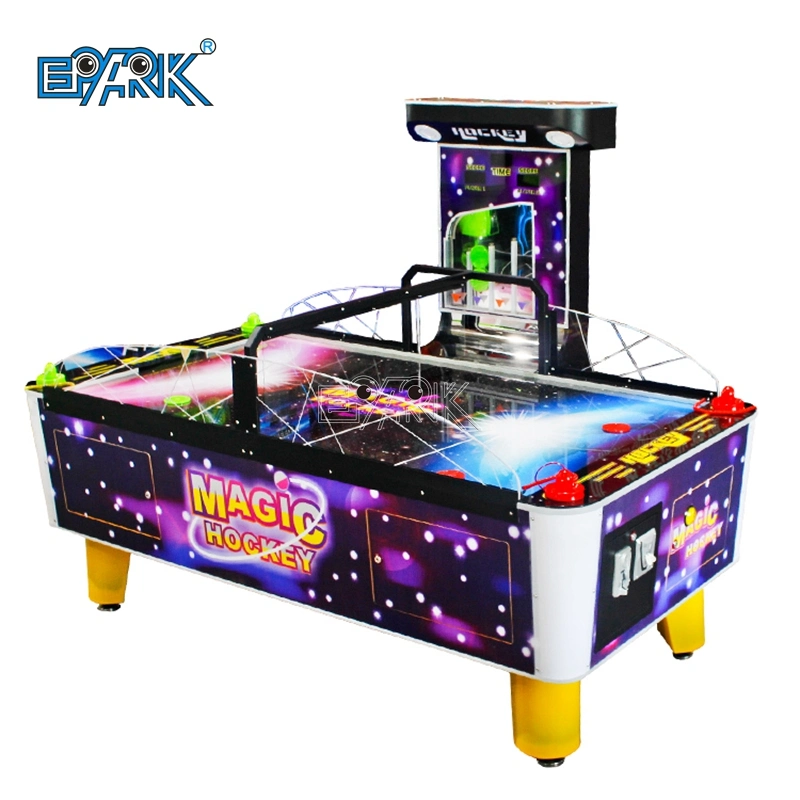 Теннисная настольная теннисная машина с аттракционов Air Hockey Table с монетным управлением и звездой Тема