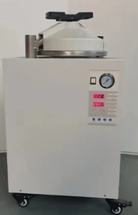 Medizinischer vertikaler 35L 50L 80L 100L-Zylinderdruck-Dampfsterilisator Maschine