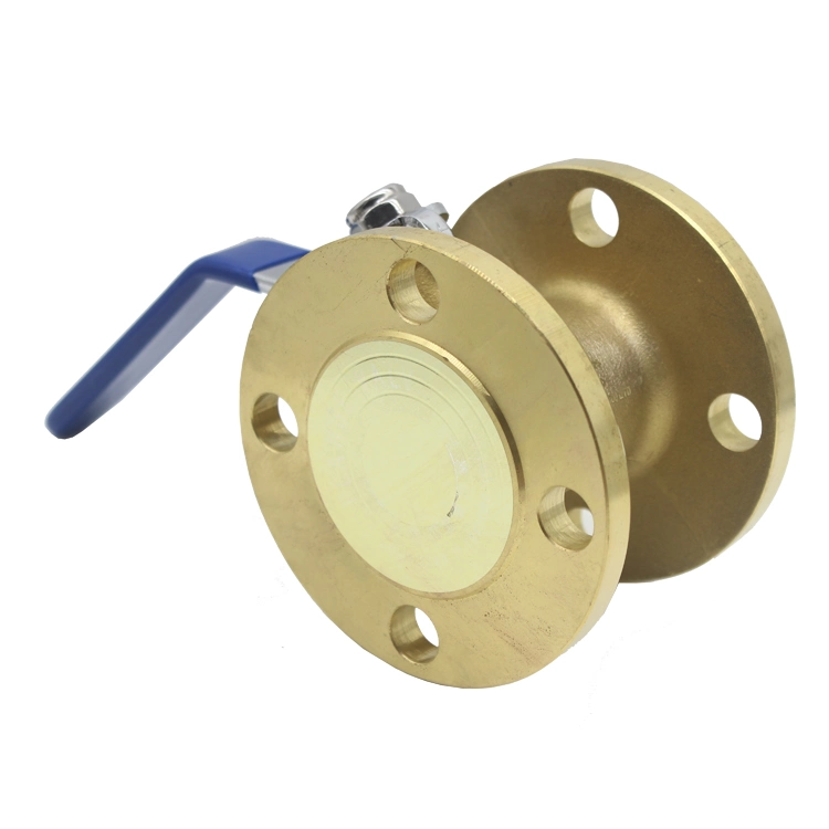 Q41f Brass Ball Valve with Flange