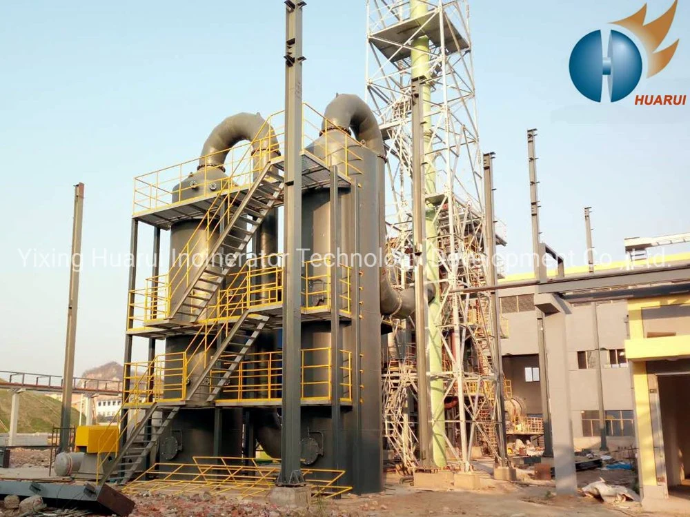 Solid Waste Treatment Equipment Industrial Hazardous Waste Rotary Kiln Incinerator