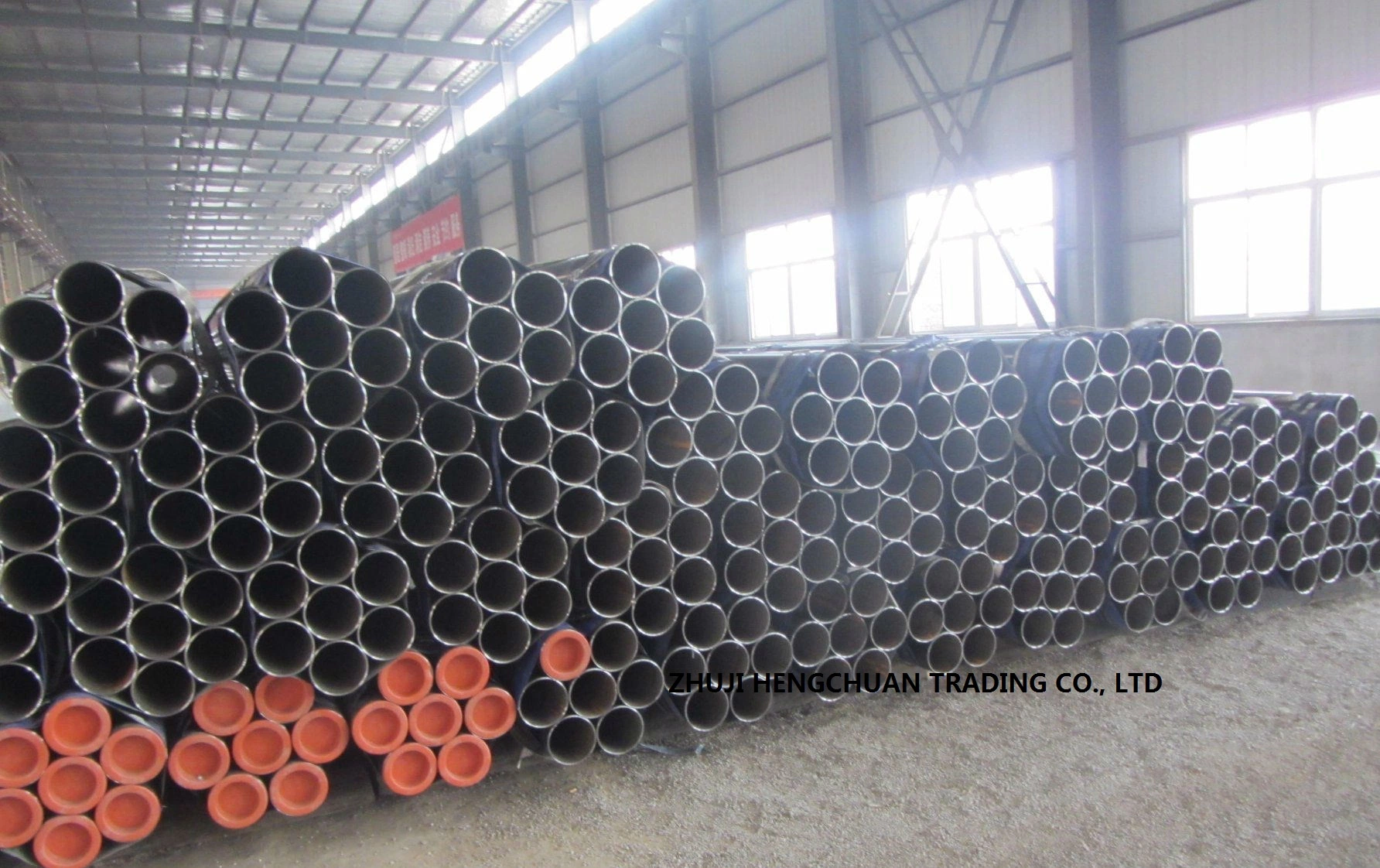 Sans657/3 Conveyor Idler Steel Tube Round Steel Tube for Mining System