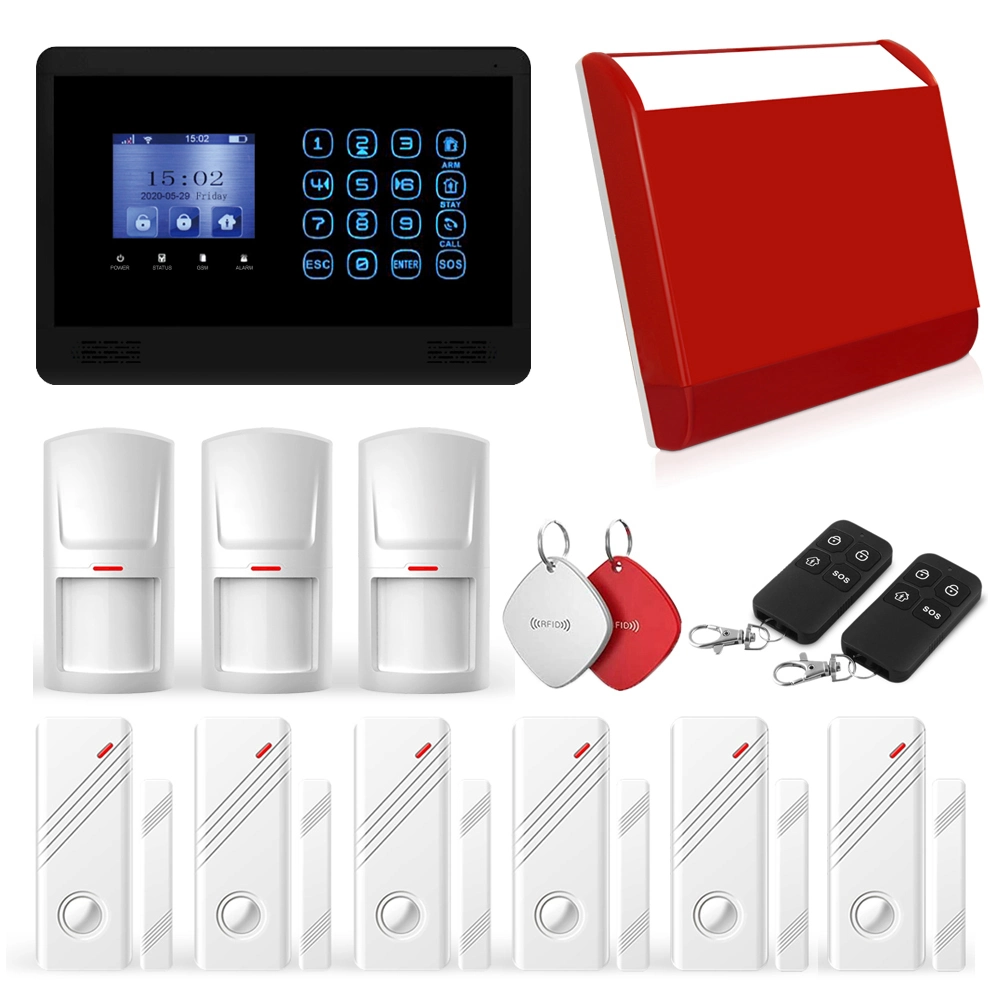 4G WiFi Smart Home Alarm PARA Casa System GSM Alarm SMS Alarmas