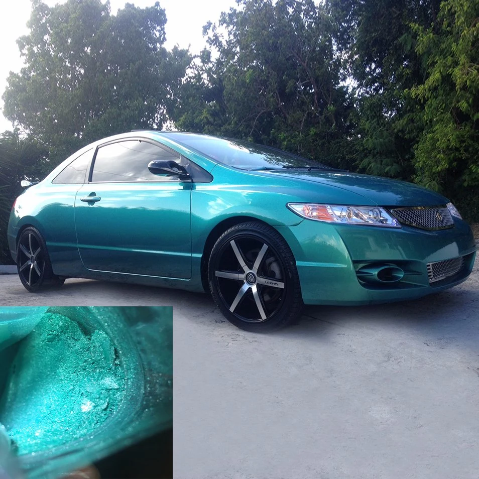 Blue Pearl Car Paint Pearl Pigments Factory Sale Car Coating Mica Powder