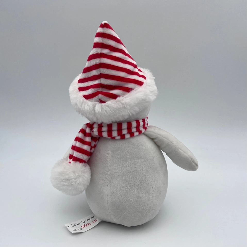 Promotional Gift Snowman Santa Reindeer Christmas Plush Toys in Bulk/Penguin Soft Toy, Christmas Teddy Bear