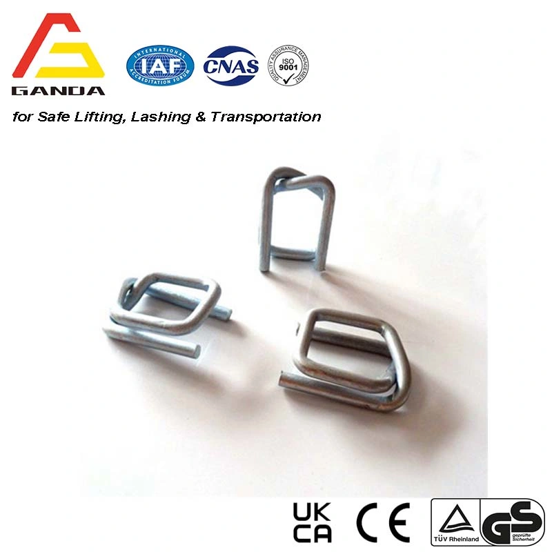 13mm, 19mm, 25mm, 32mm Galvanized Wire Buckles for Cord Strap Compostie Strap Cordstrap
