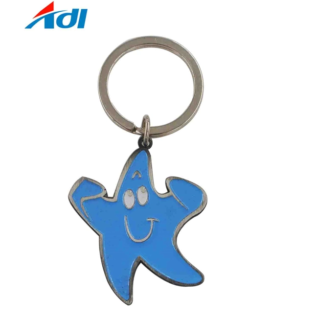 Promotional Tag Custom Logo Keychain for Gift