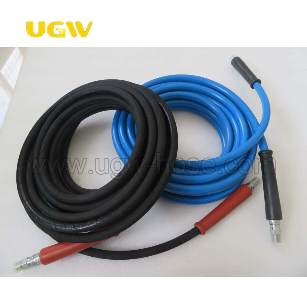 Black Color Wrap Clothh Washing Hose for Car Cleaning Pressure Cleaning Hose