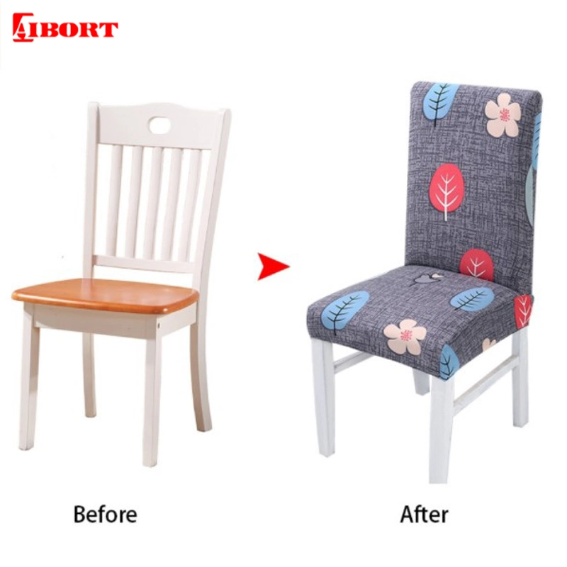 Aibort Wholesale/Supplier Cushion Elastic Integrated Universal Dining Room Chair Covers