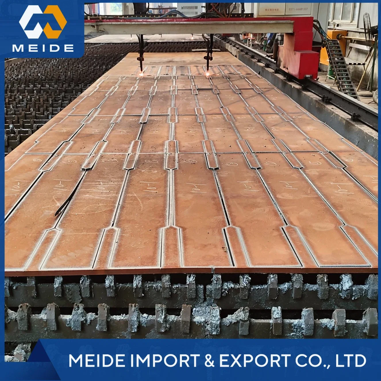 6mm Thick Sm400b ASTM A573 Gr65 S275j2 4X8 Cast Iron Steel Hot Rolled Flat Metal Plate Low Carbon Steel Plate