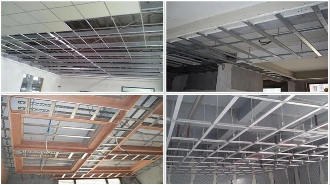 Metal Stud and Track/ Galvanized Steel Profile / Drywall Metal Partition