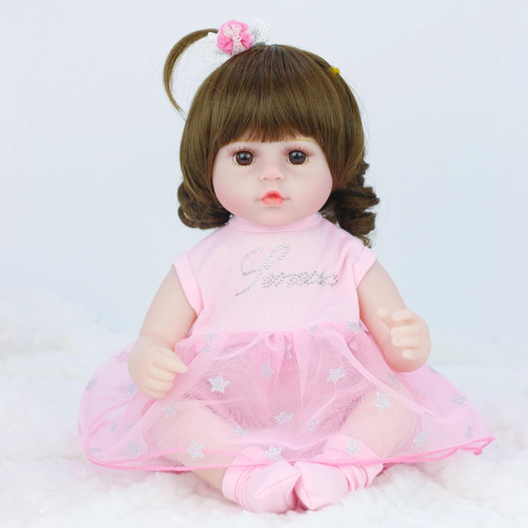 Yosi full body 48 cm Silicone Cheap Reborn Baby Dolls Fashion habillé bébé nouveau né Boneca Jouets Poupée Playmate de bricolage cadeau d'anniversaire pour enfants