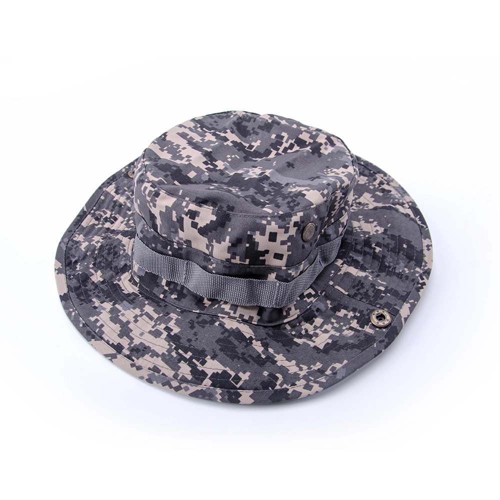 Digital Urban Camo Outdoor Sports Cap Bucket Hats