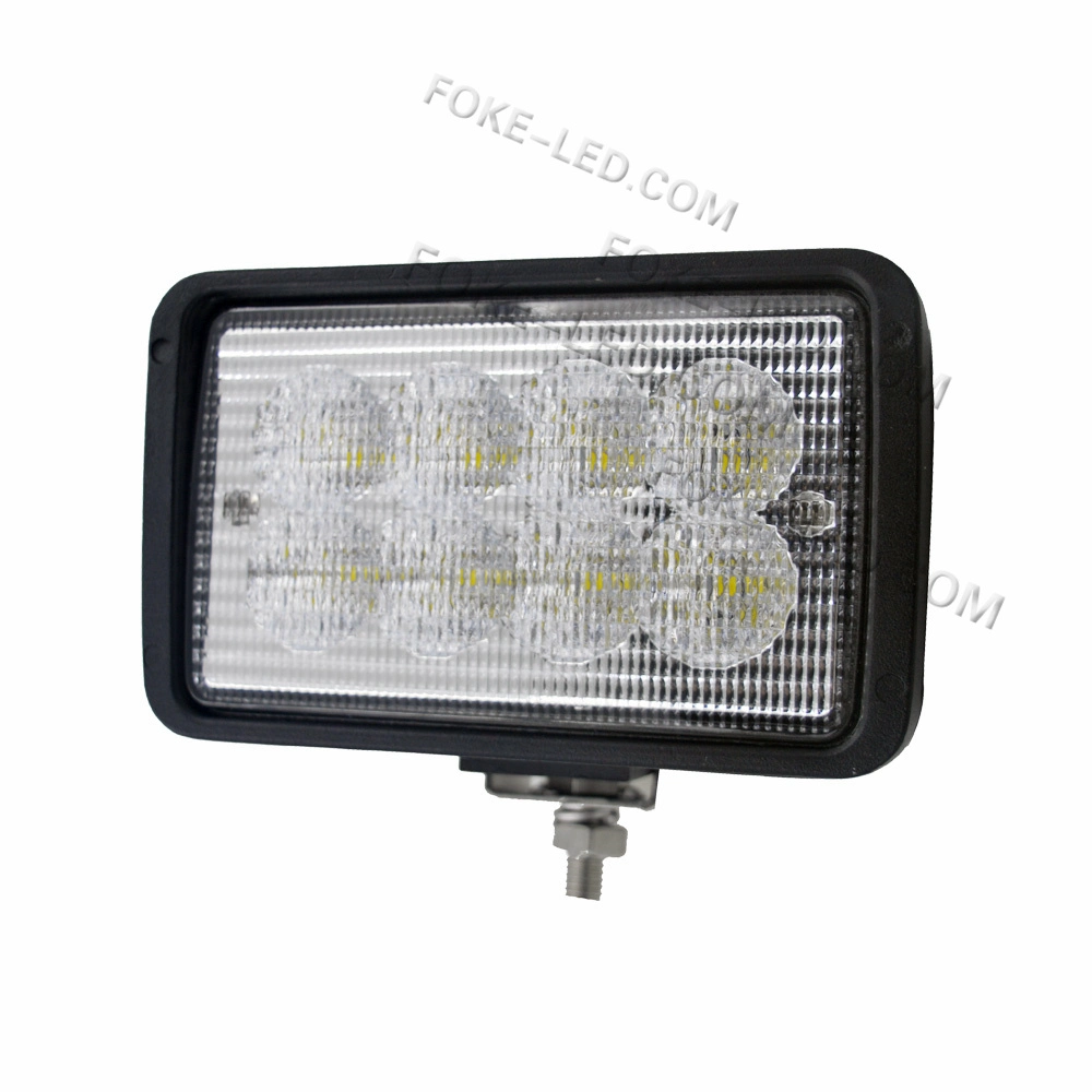 LED de Tratores de luz LED com holofotes de veículos agrícolas de 40 W de 6 polegadas Faróis John Deere Case IH Ford New Holland Komatsu