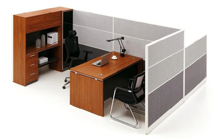 OEM Custom Modern Furniture Partition Type Office Workstation with Manager Seat