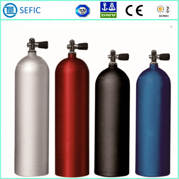 High Pressure Seamless Aluminum Scuba Cylinder (LWH184-12-20)