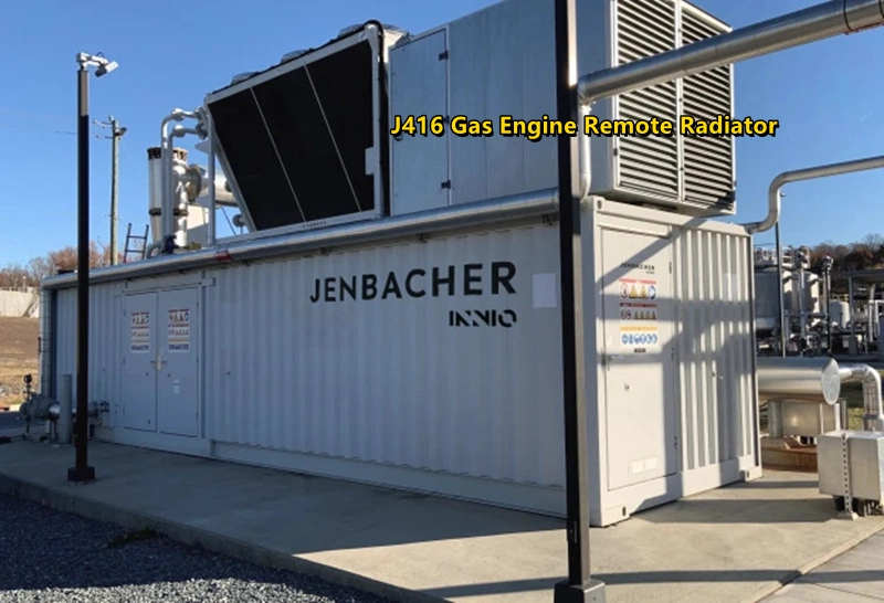 Jenbacher Jmc 208 GS Ll Gas Engine Rediator Ship Generator Cooling System