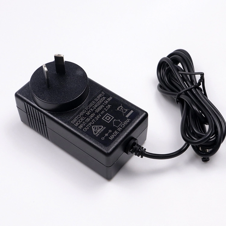 Factory AC/DC Power Adapter12V 24V 1A 2A 3A 4A Power Supply with EU Us UK Plug 5.5mm X 2.5mmx 10m DC Connector