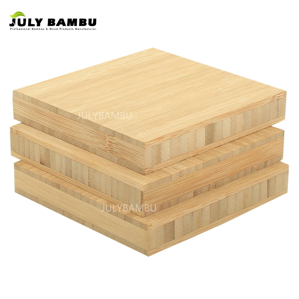 Bamboo 4X8 Sheets Solid Panels Sanitary Bamboo for Woodworking Bamboo Board