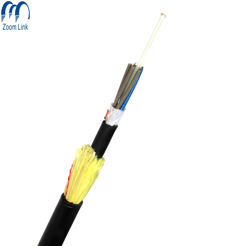 Factory Manufacturers Fiber Optic Cable 6 12 24 48 Core Outdoor Iber Optic Cable ADSS/GYFTY/Gyffy