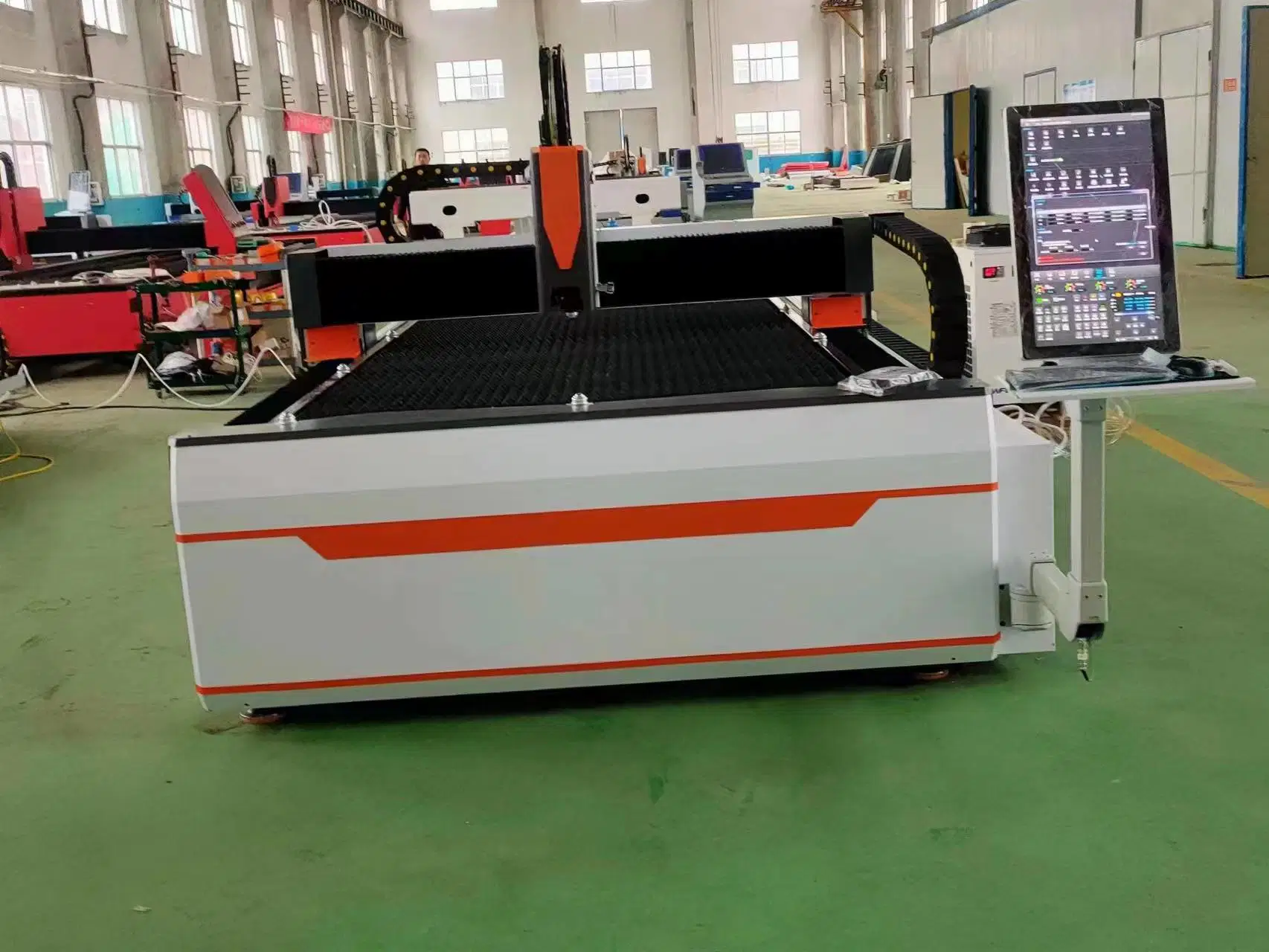 1000W-30000W Power, Workbench Size Can Be Customized Automation High-Speed Laser Cutting Machine for Stainless Steel, Carbon Steel, Galvanized Sheet, etc.