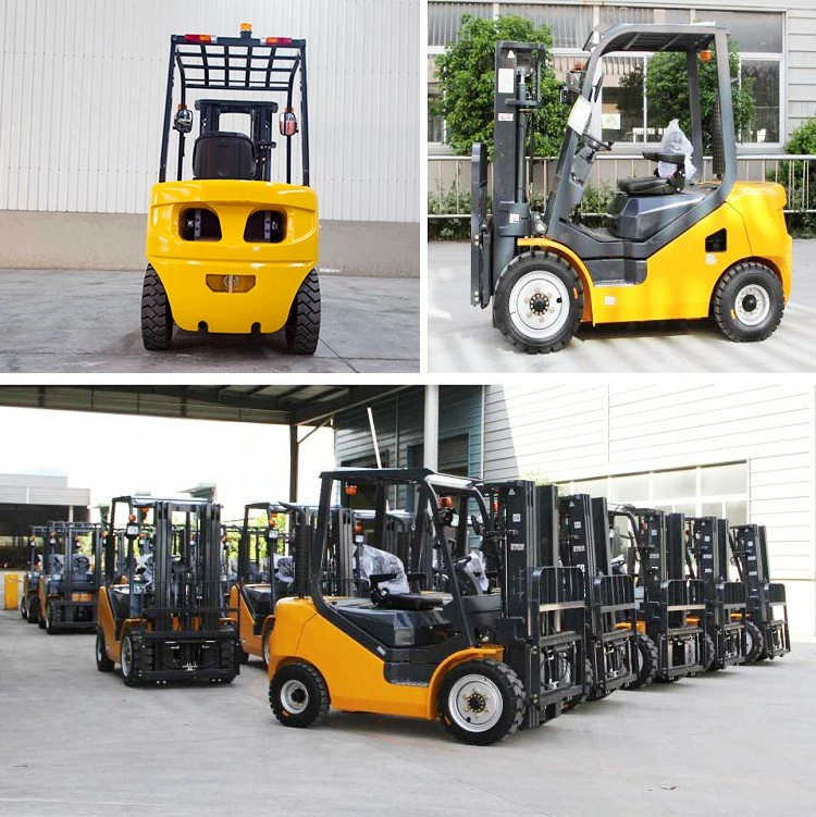 Fd30t 3 Ton Hydraulic New Mini Diesel Forklift for Sale