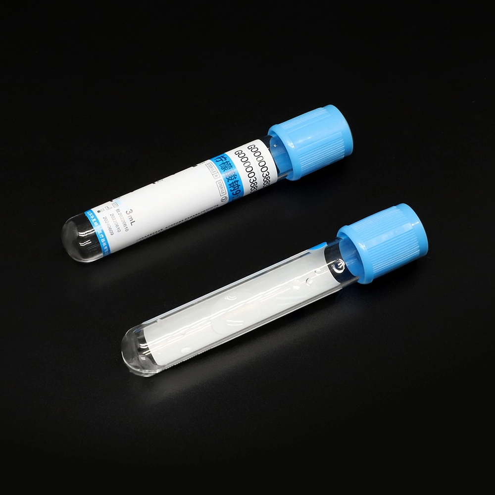 Bon service PET Laboratory 1-10ml tube à glucose jetable produits médicaux Passer l'aspirateur dans la cuve à sang
