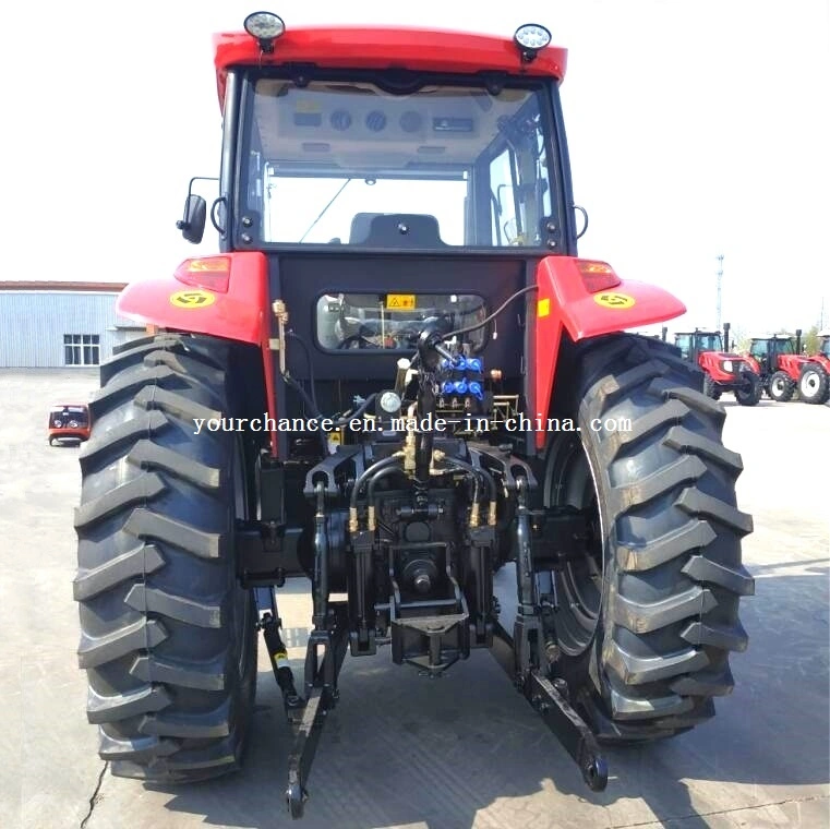 La Chine usine fabricant vendre Dq1804 180HP 4X4 Heavy Duty 4RM grande roue de l'Agriculture tracteur de ferme avec certificat CE ISO