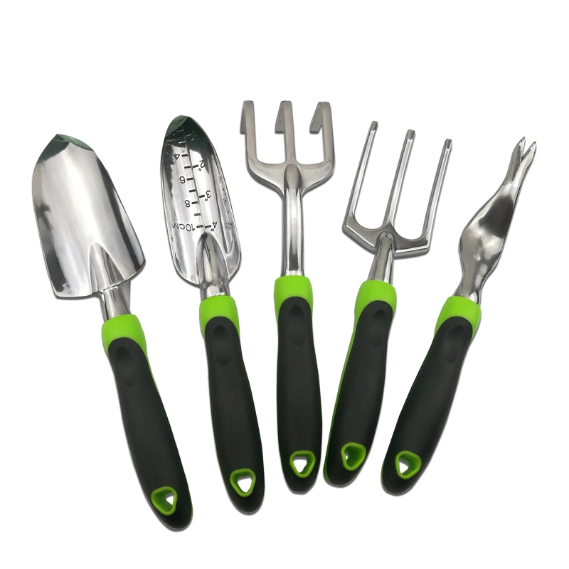 Professional Fork Trowel Kit Color Printing Design Aluminum Kids Garden Hand Tools Set