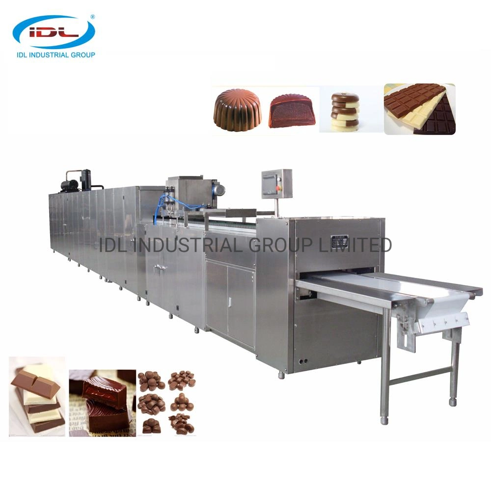 Full Automatic Chocolate Moulding Line for Making Chocolate Bars, Chocolate Tablets