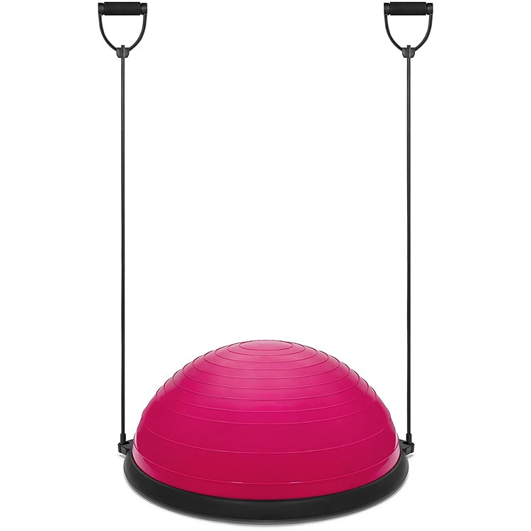 Pilates Yoga Equilibrio de la mitad de la formación Bosuing Explosion-Proof Ball