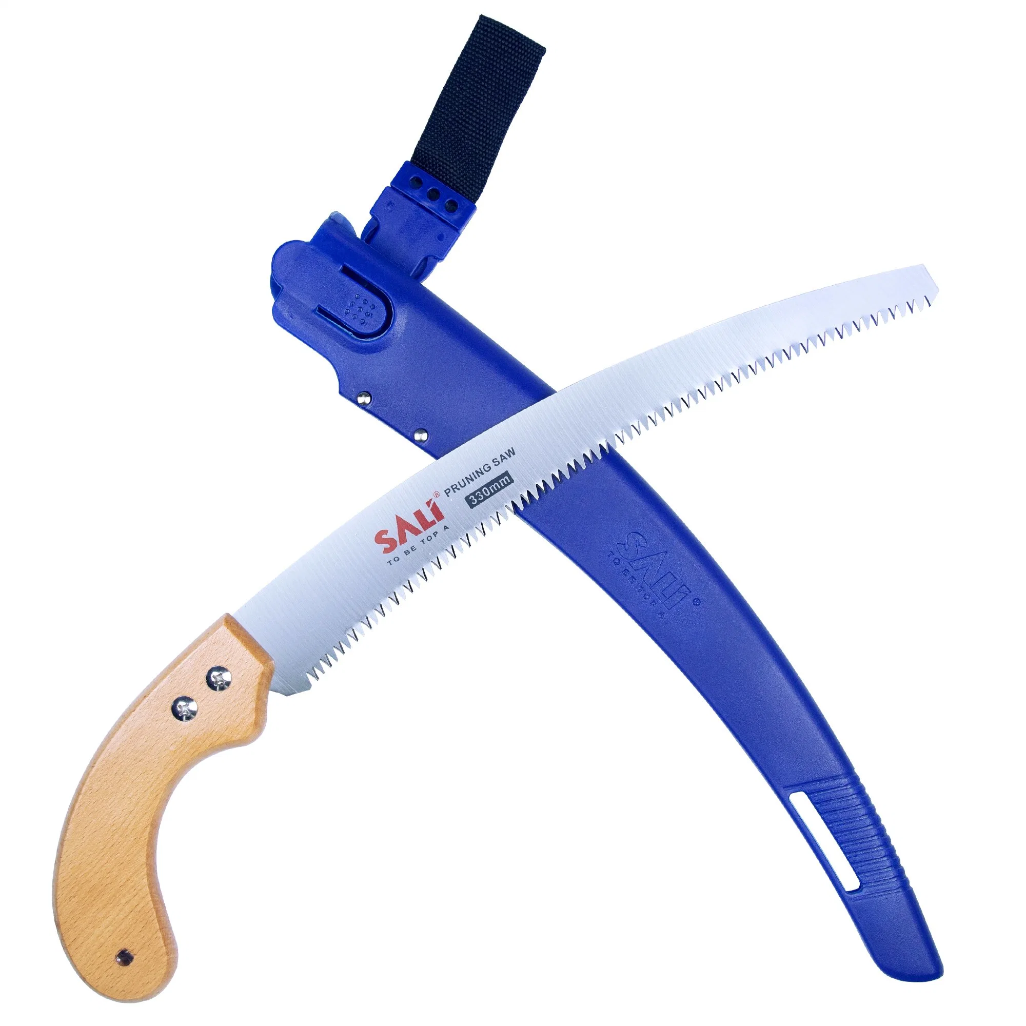 Sali 330mm 65#Mn Steel Wooden Handle Professional Hand Tools Pruning Saw