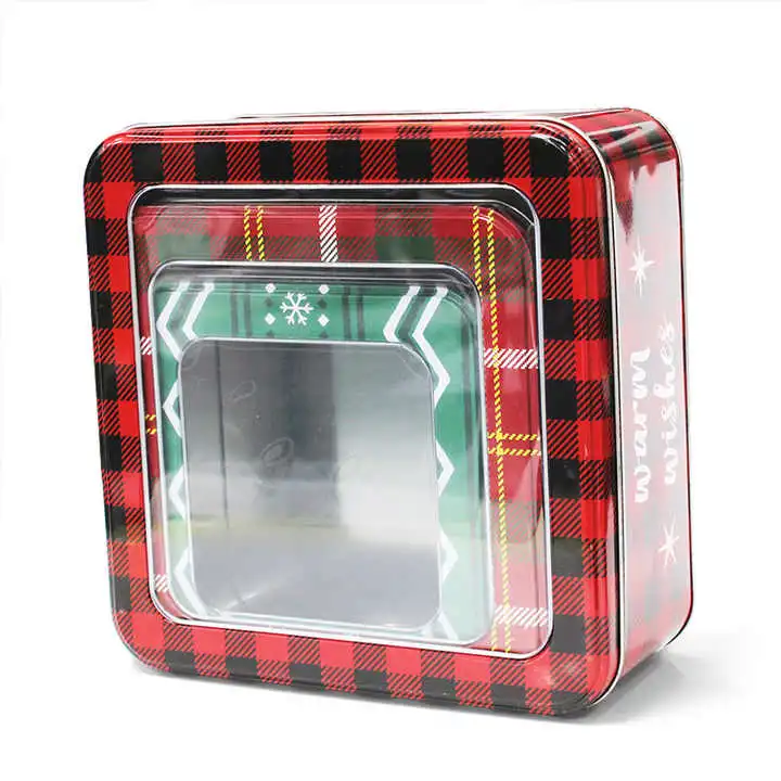 2020 OEM New Design Christmas Gift Tin