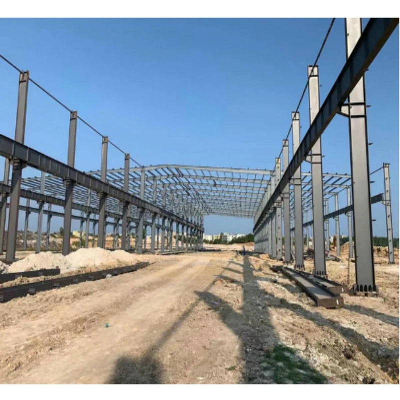 Light Metal Building Construction Frame Warehouse Design Prefabricated Industrial Steel Structure