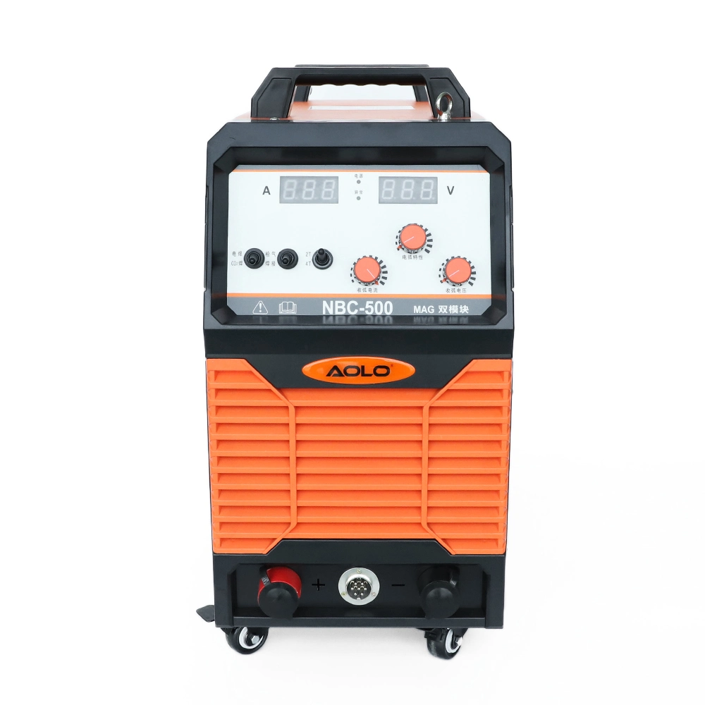 MIG 500A Digital CO2 Gas Protective Welding Machine with Split Wire Feeder